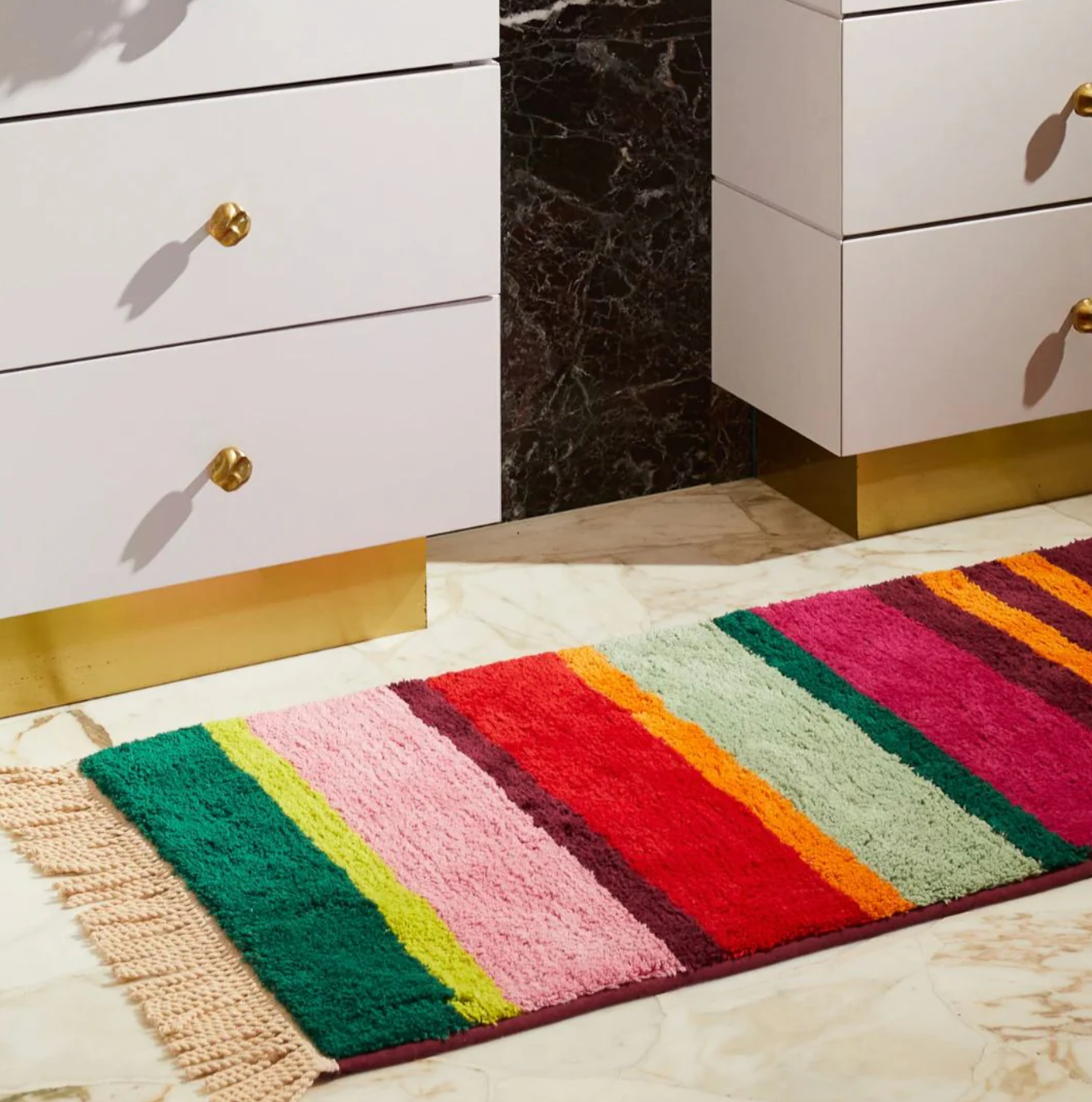 Sage x Clare Corinne Bath Runner
