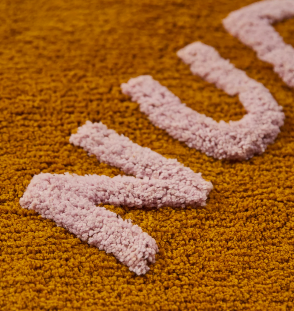Sage x Clare Tula Nudie Bath Mat Pear