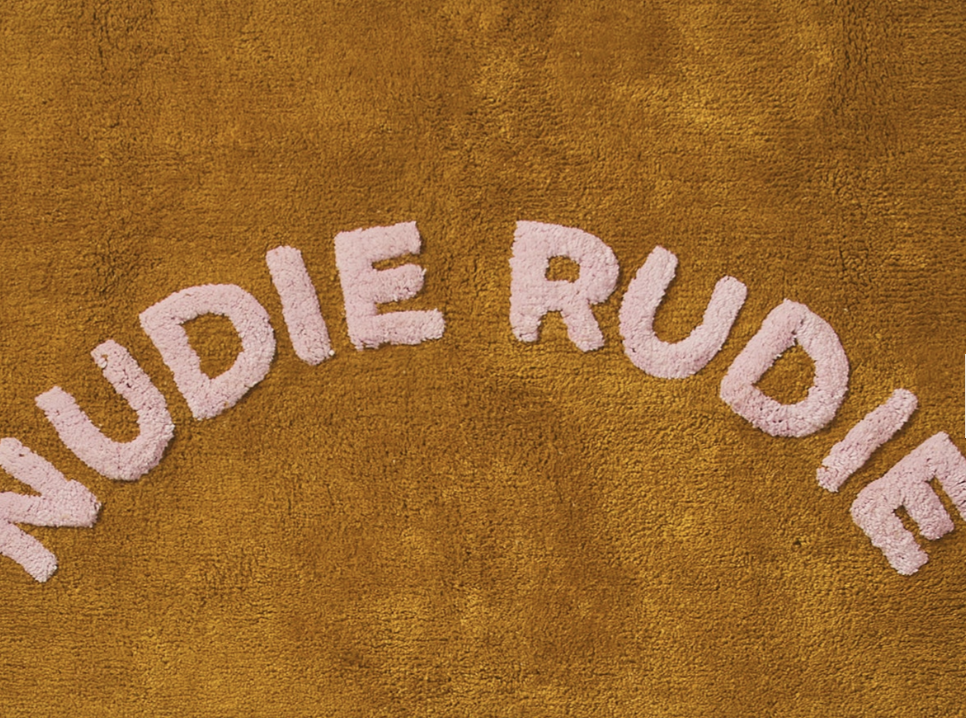 Sage x Clare Tula Nudie Bath Mat Pear