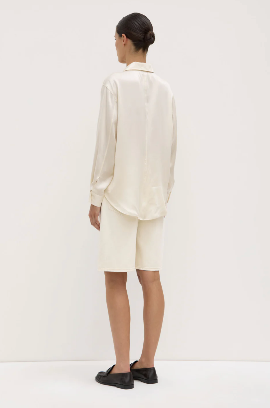 Assembly Label Pippa Silk Long Sleeve Shirt