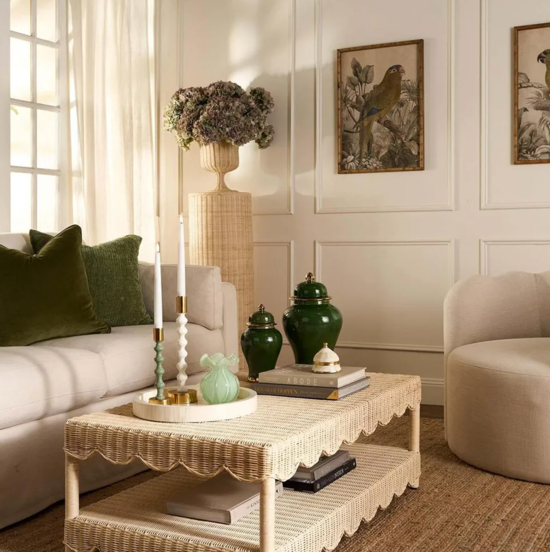 Belle Rattan Coffee Table