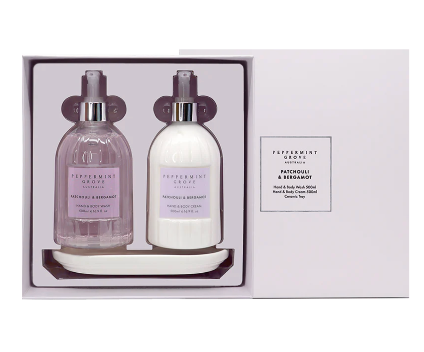 Peppermint Grove Patchouli & Bergamot Hand Care Gift Set