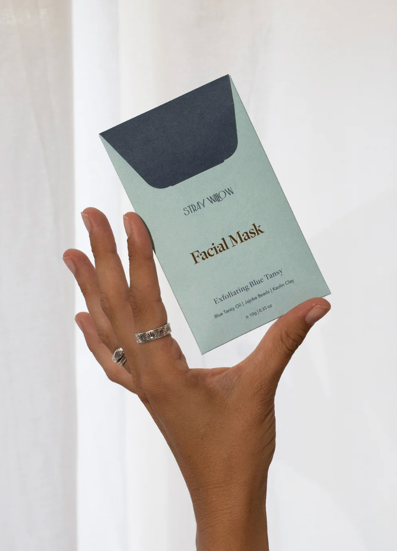 Stray Willow Facial Mask - Blue Tansy