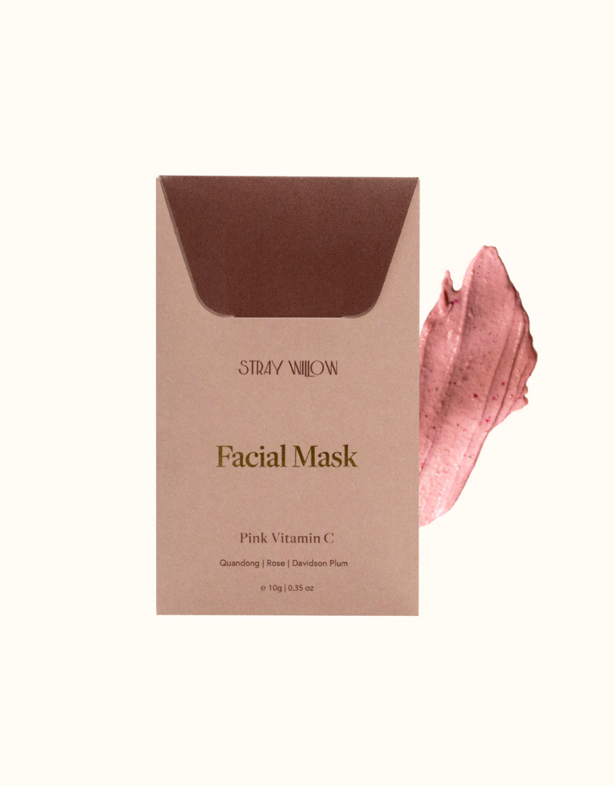 Stray Willow Facial Mask-Pink Vitamin C