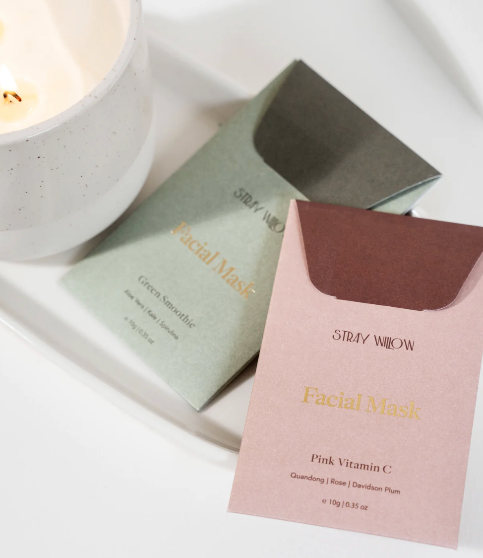 Stray Willow Facial Mask-Pink Vitamin C