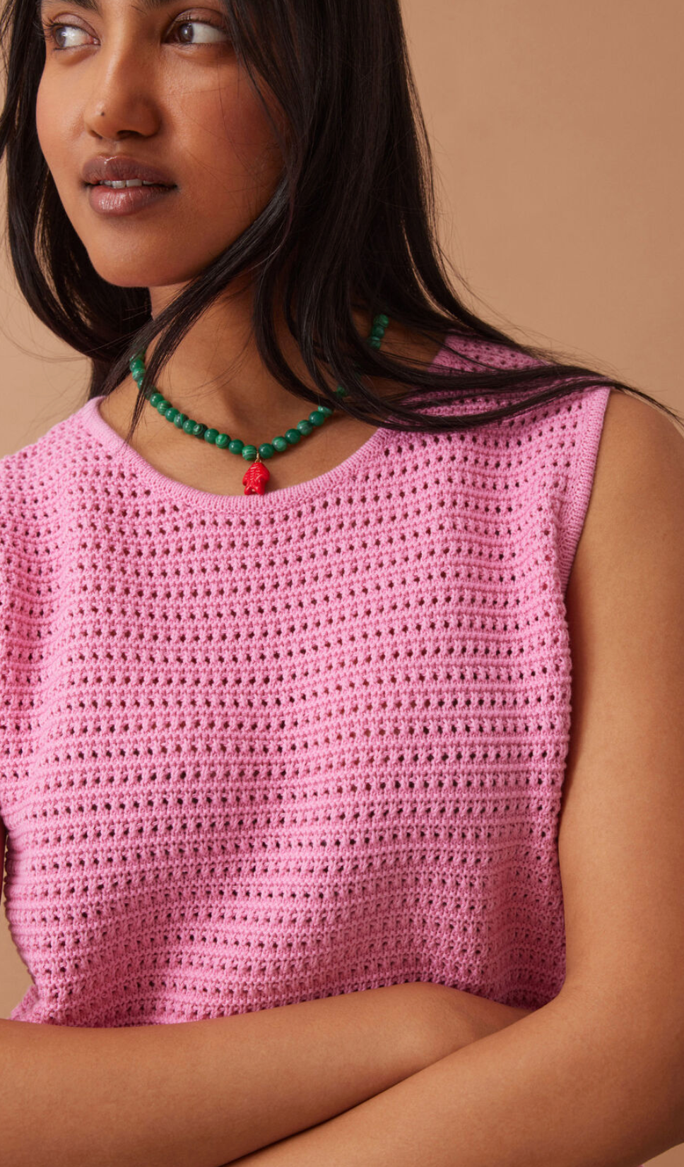 Ceres Life Margot Mesh Knit Tank
