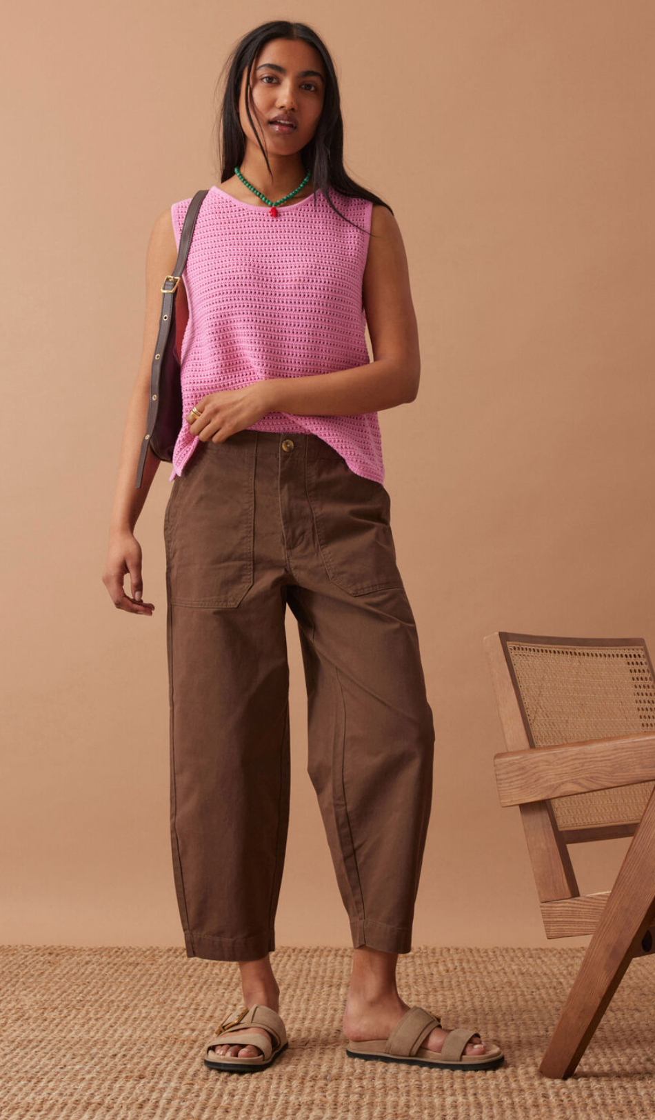 Ceres Life Margot Mesh Knit Tank