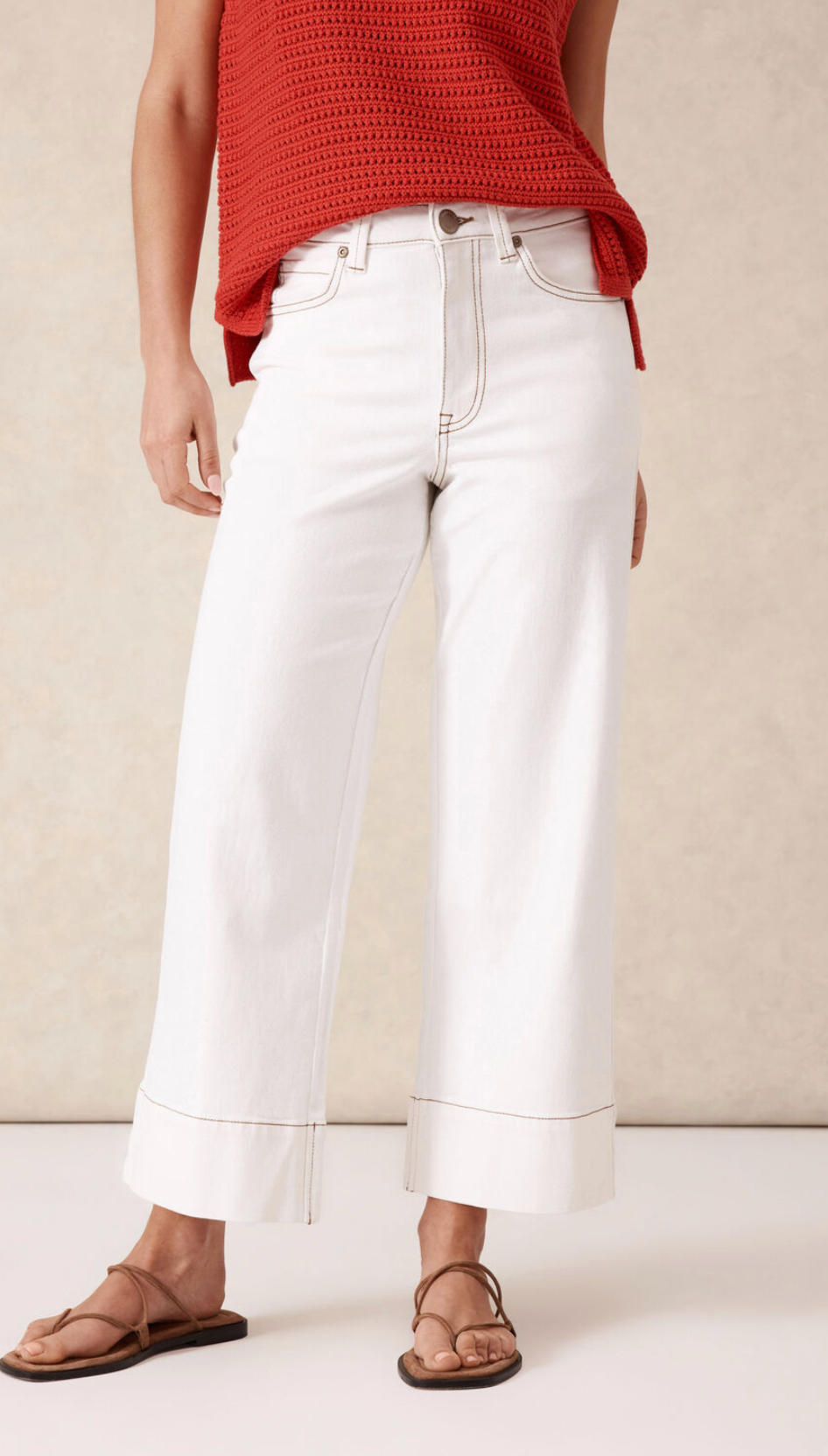 Ceres Life Jude Wide Leg Crop Jean