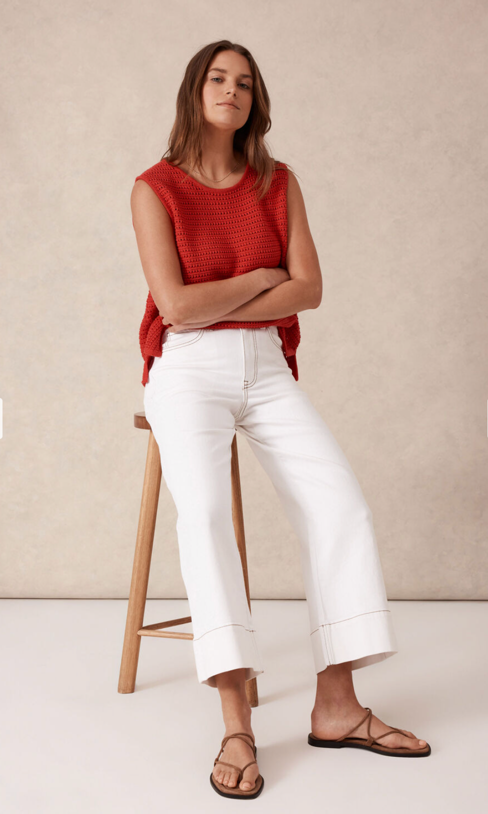 Ceres Life Jude Wide Leg Crop Jean