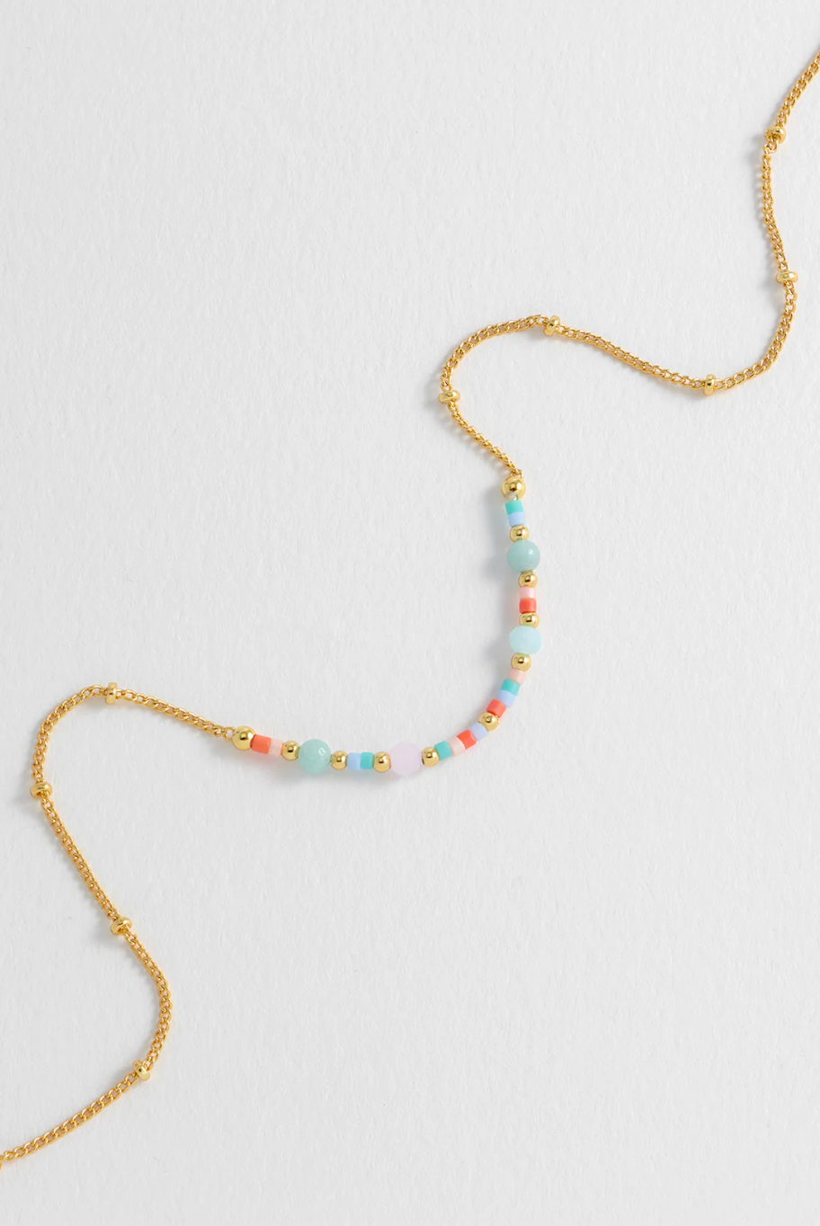Estella Bartlett Mini Mixed Beaded Necklace