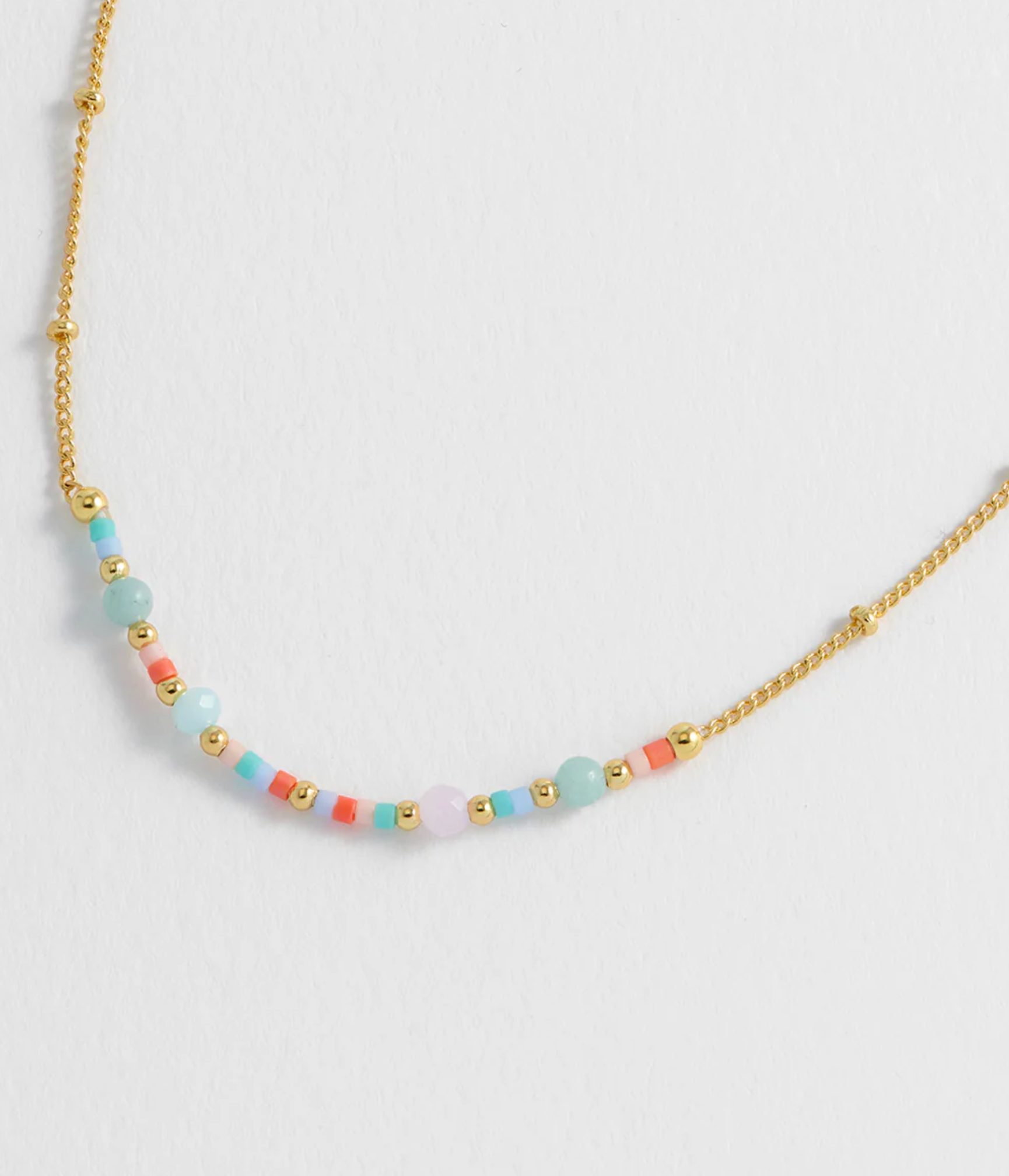 Estella Bartlett Mini Mixed Beaded Necklace