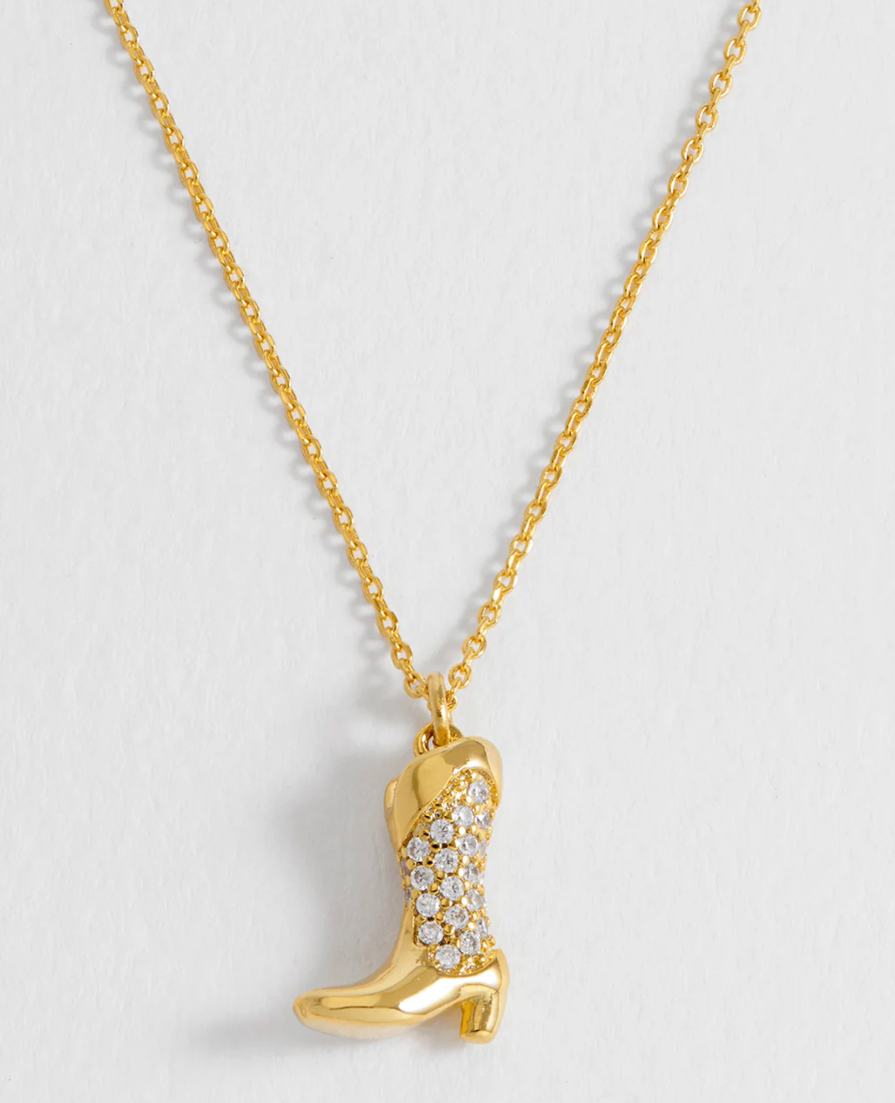 Estella Bartlett Pave Cowboy Necklace