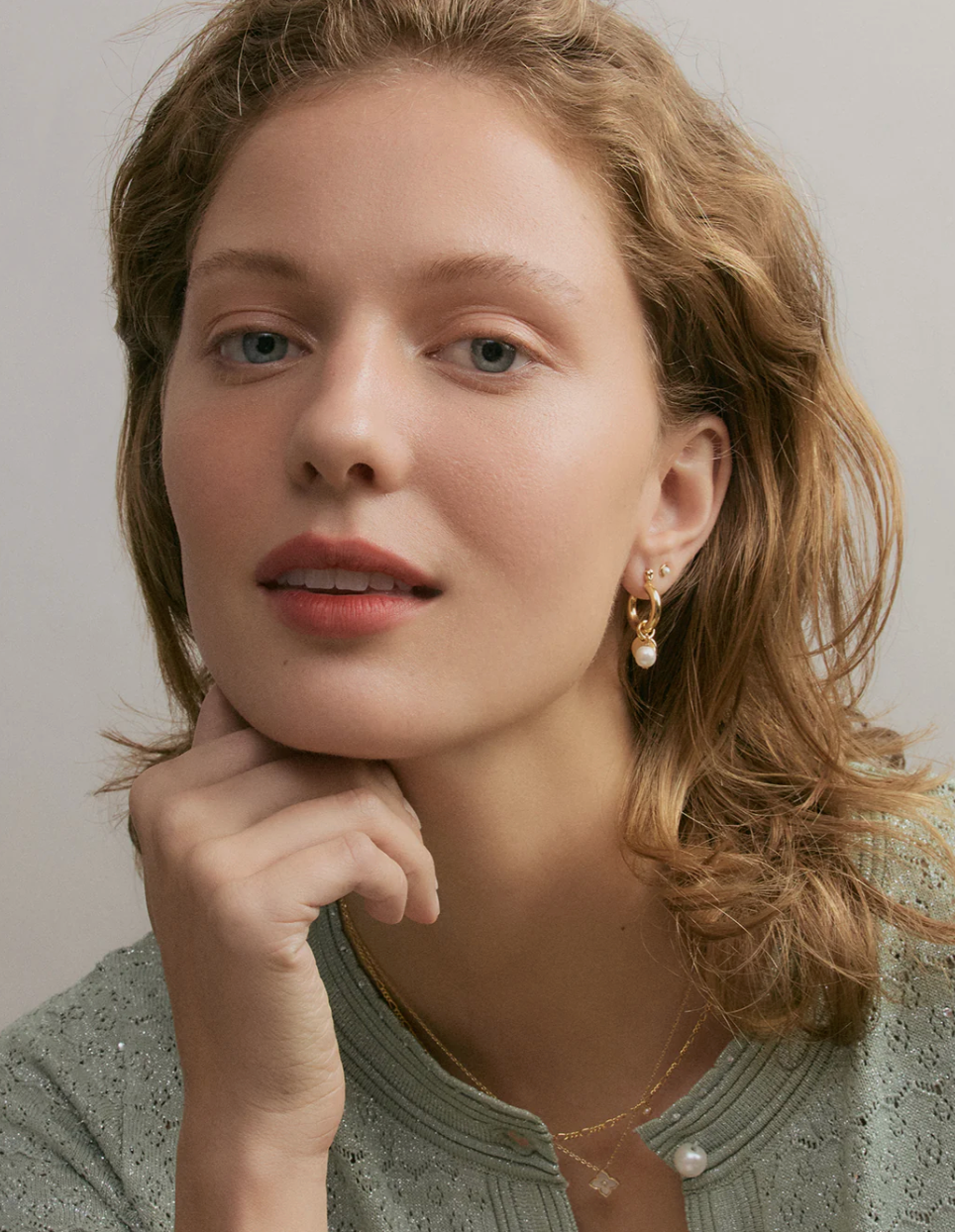 Jolie & Deen Olivia Hoops Earrings