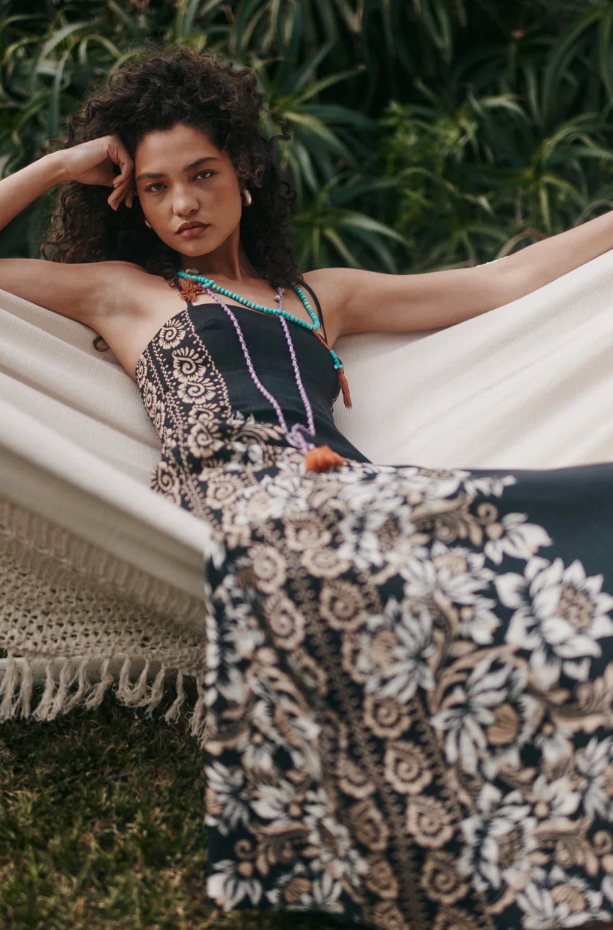 Hansen & Gretel Alida Linen Maxi Dress