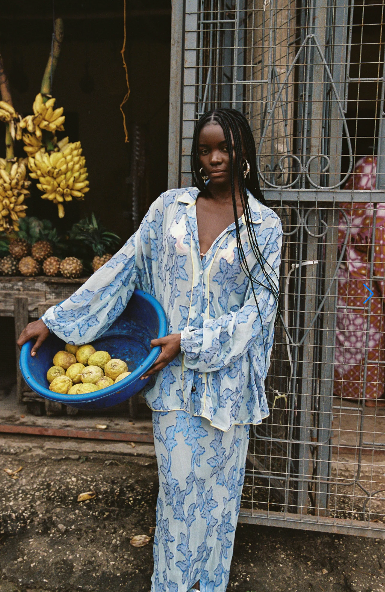 Kinga Csilla Verde Chalm Shirt