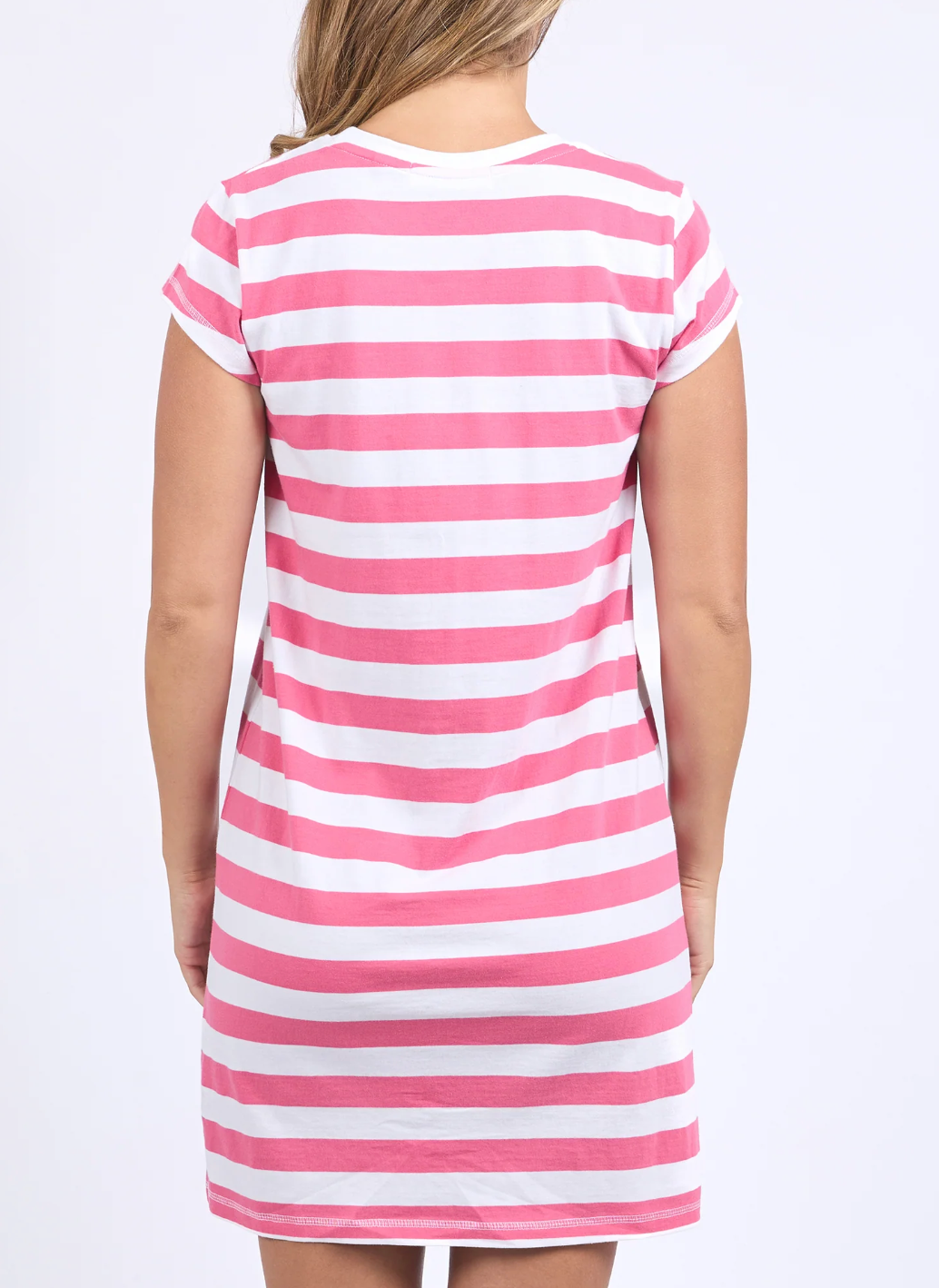 Foxwood Signature Stripe Tee Dress
