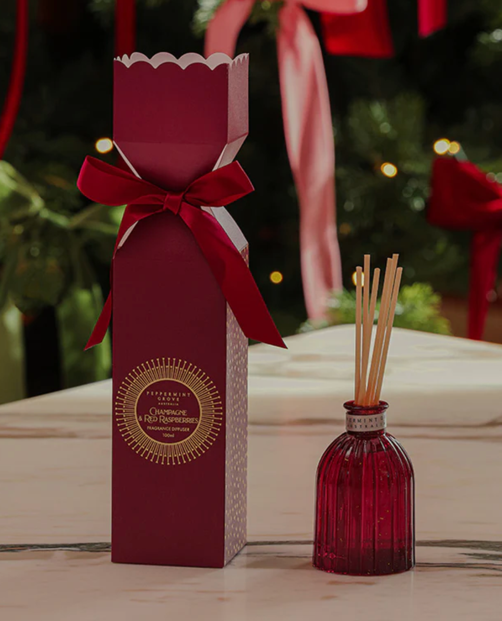 Peppermint Grove Mini Diffuser Campagne & Red Raspberries