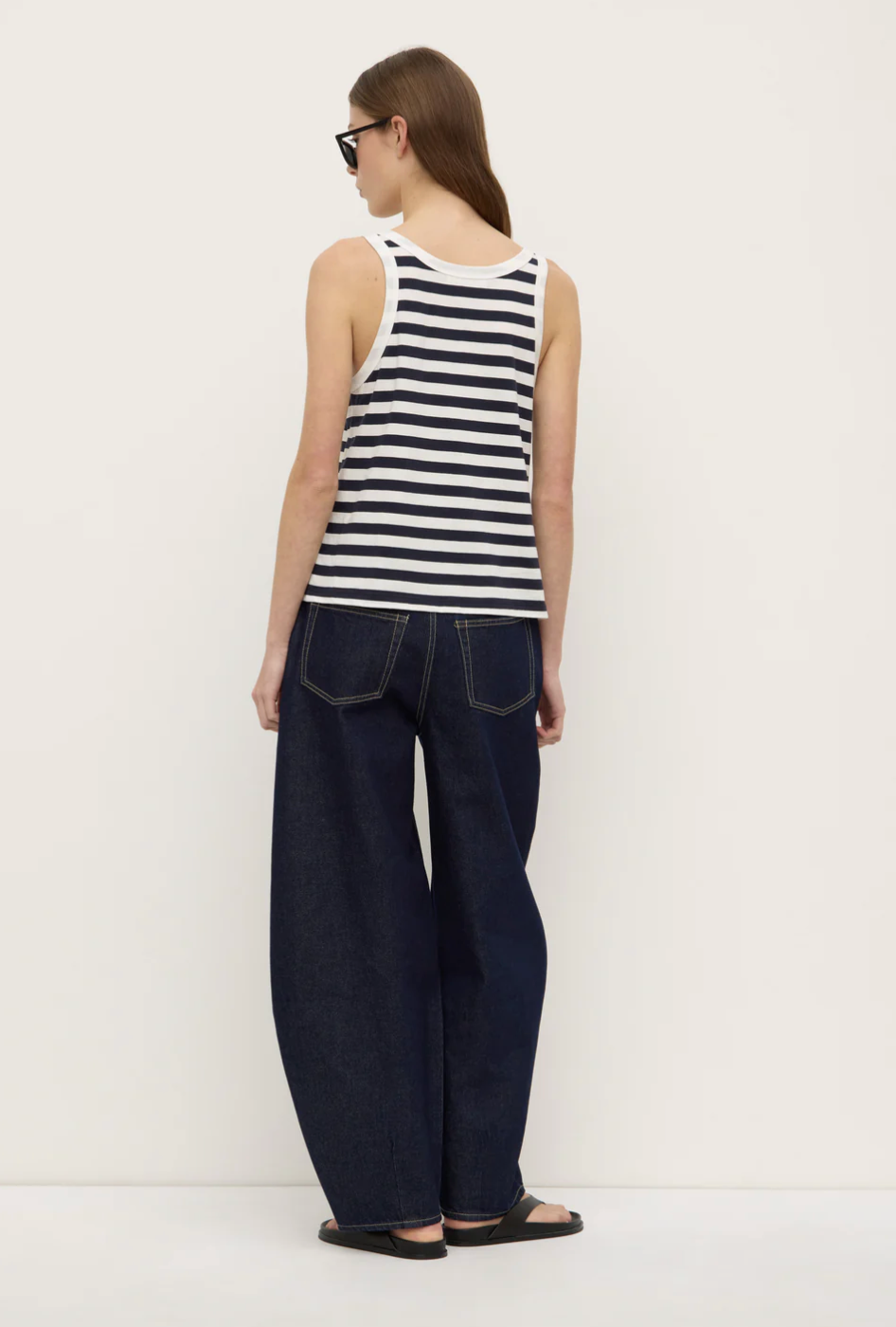 Assembly Label Adrina Stripe Tank