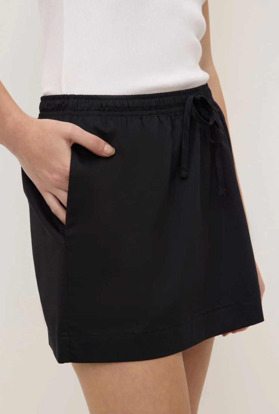 Assembly Label Kalla Poplin Mini Skirt