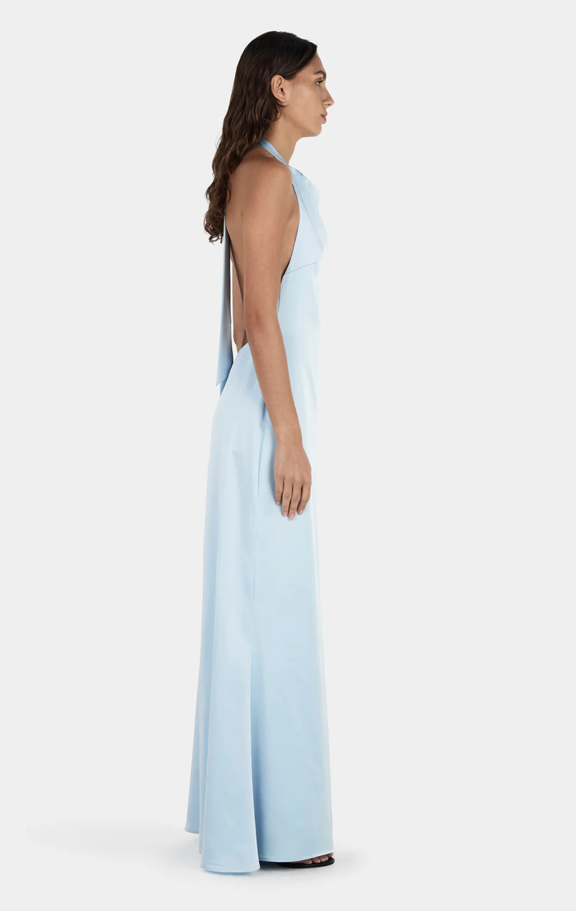 Hansen & Gretel Petra Satin Backless Gown