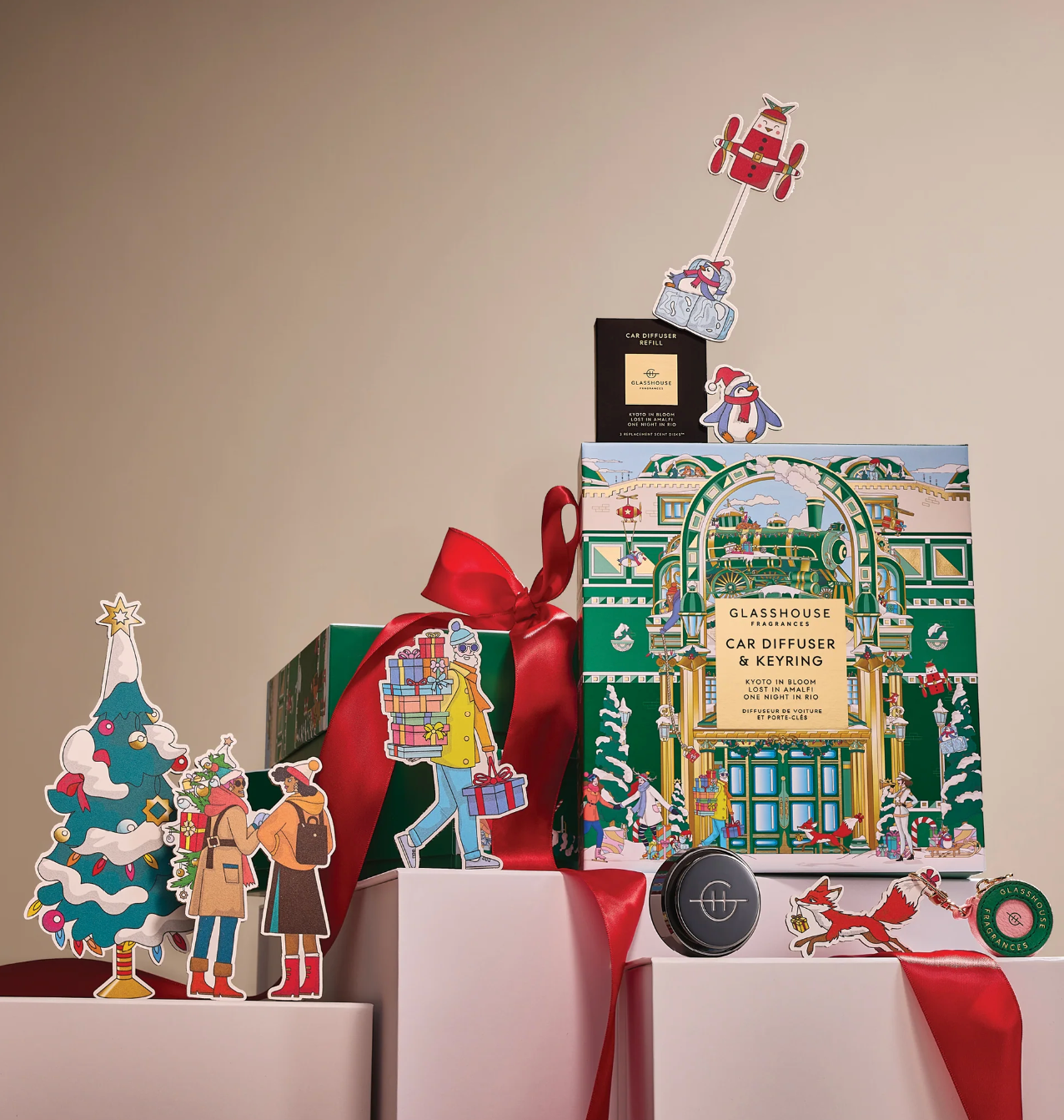 Glasshouse Car Diffuser Gift Set