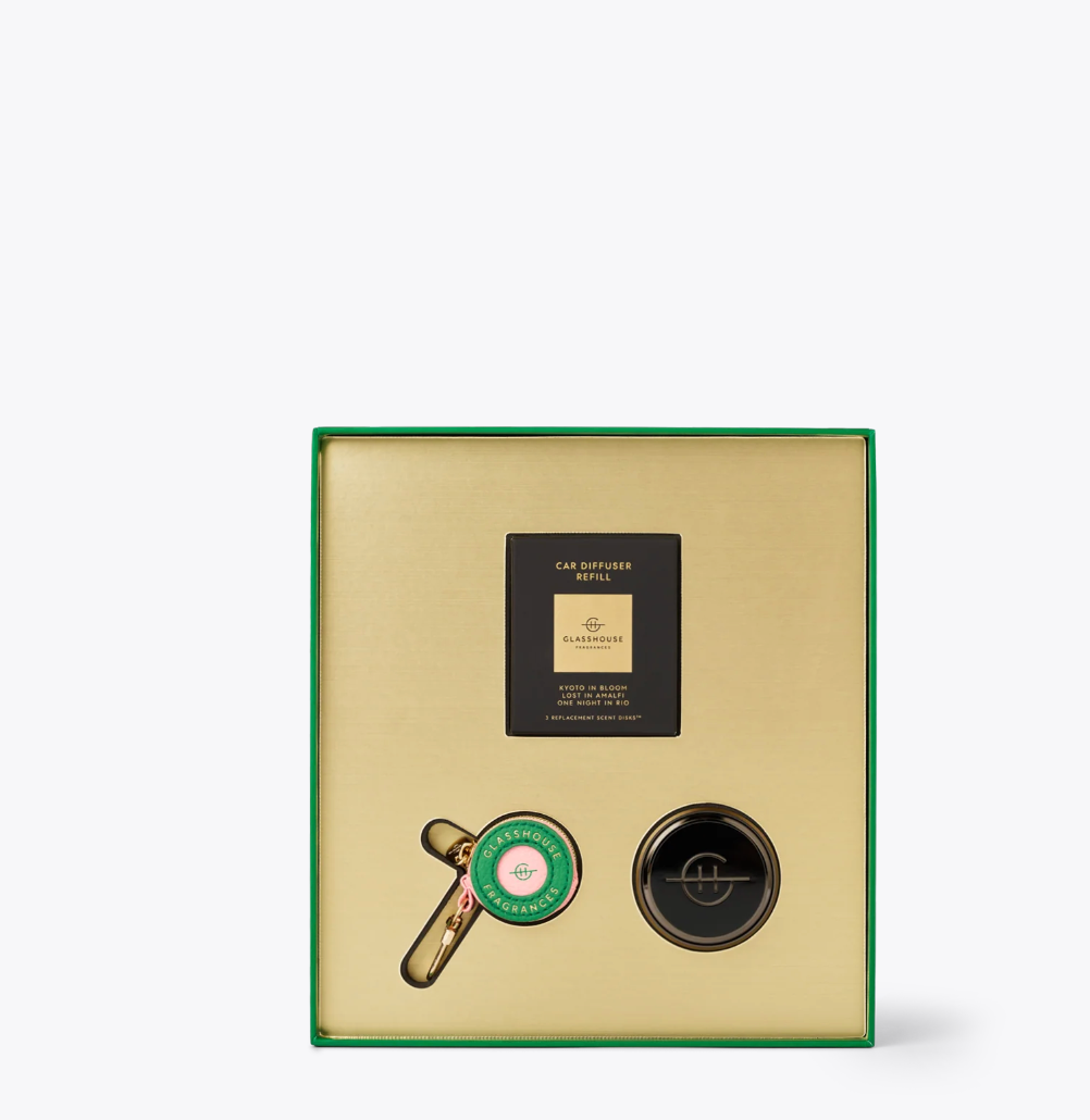 Glasshouse Car Diffuser Gift Set