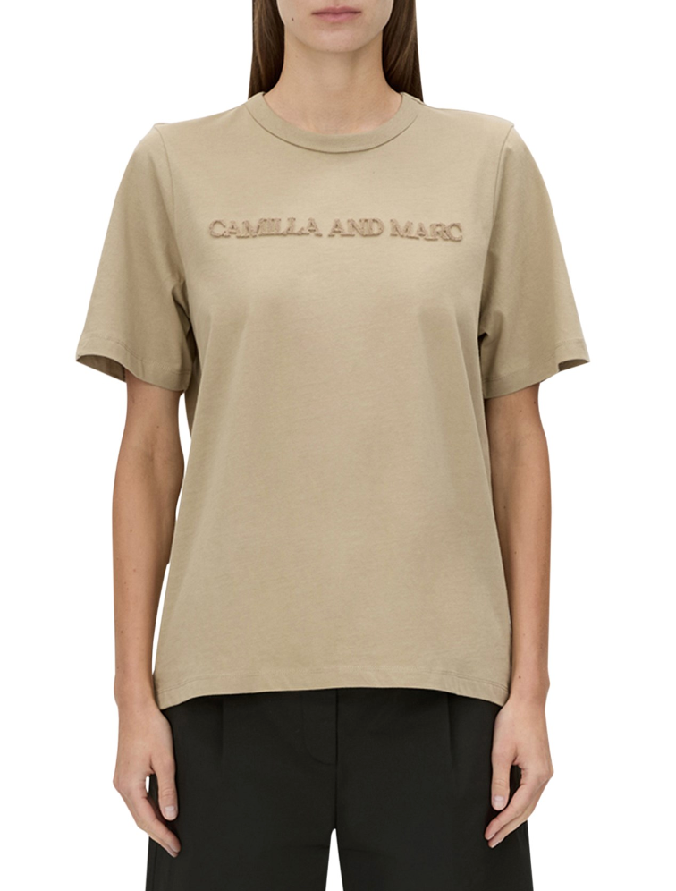 Camilla & Marc The Flocking Logo Tee