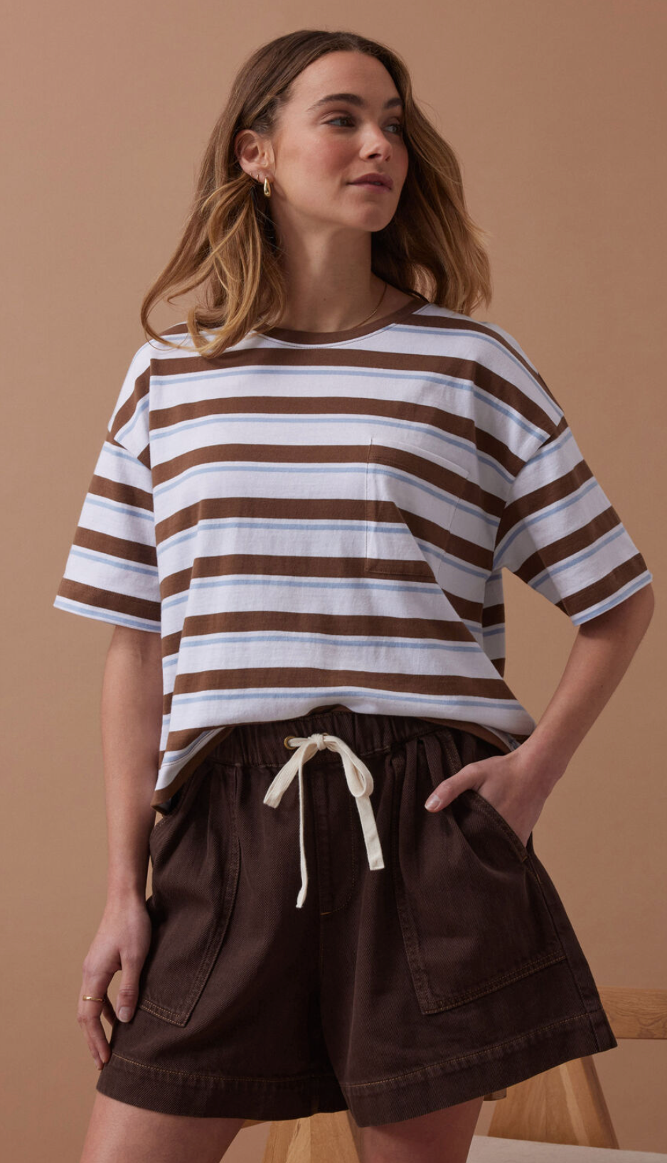 Ceres Life Boa Boxy Pocket Tee