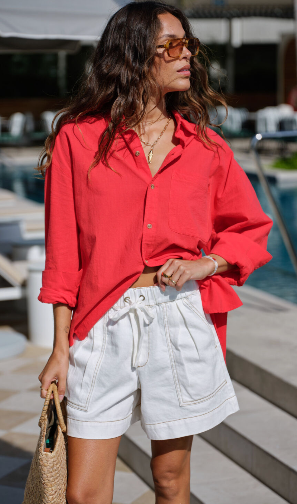 Ceres Life Peta Oversized Shirt