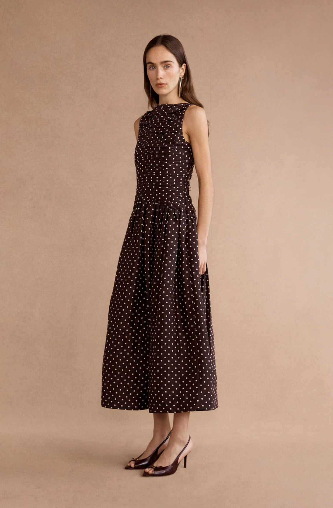 Lovaan Val Midi Dress