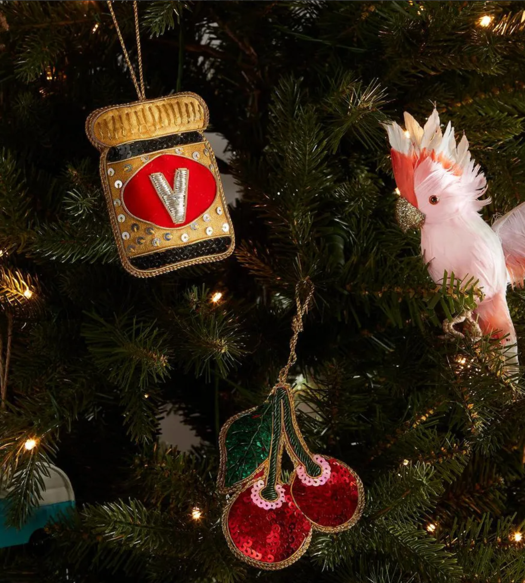 Vegemite Sequin Decoration