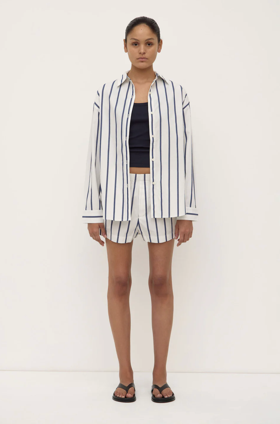 Assembly Label Nara Stripe Shirt