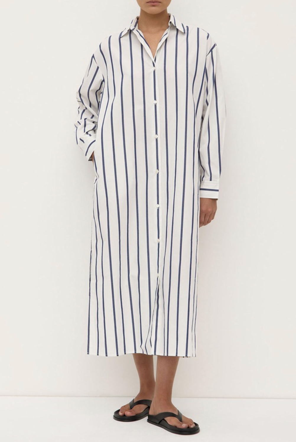 Assembly Label Nara Stripe Shirt Dress
