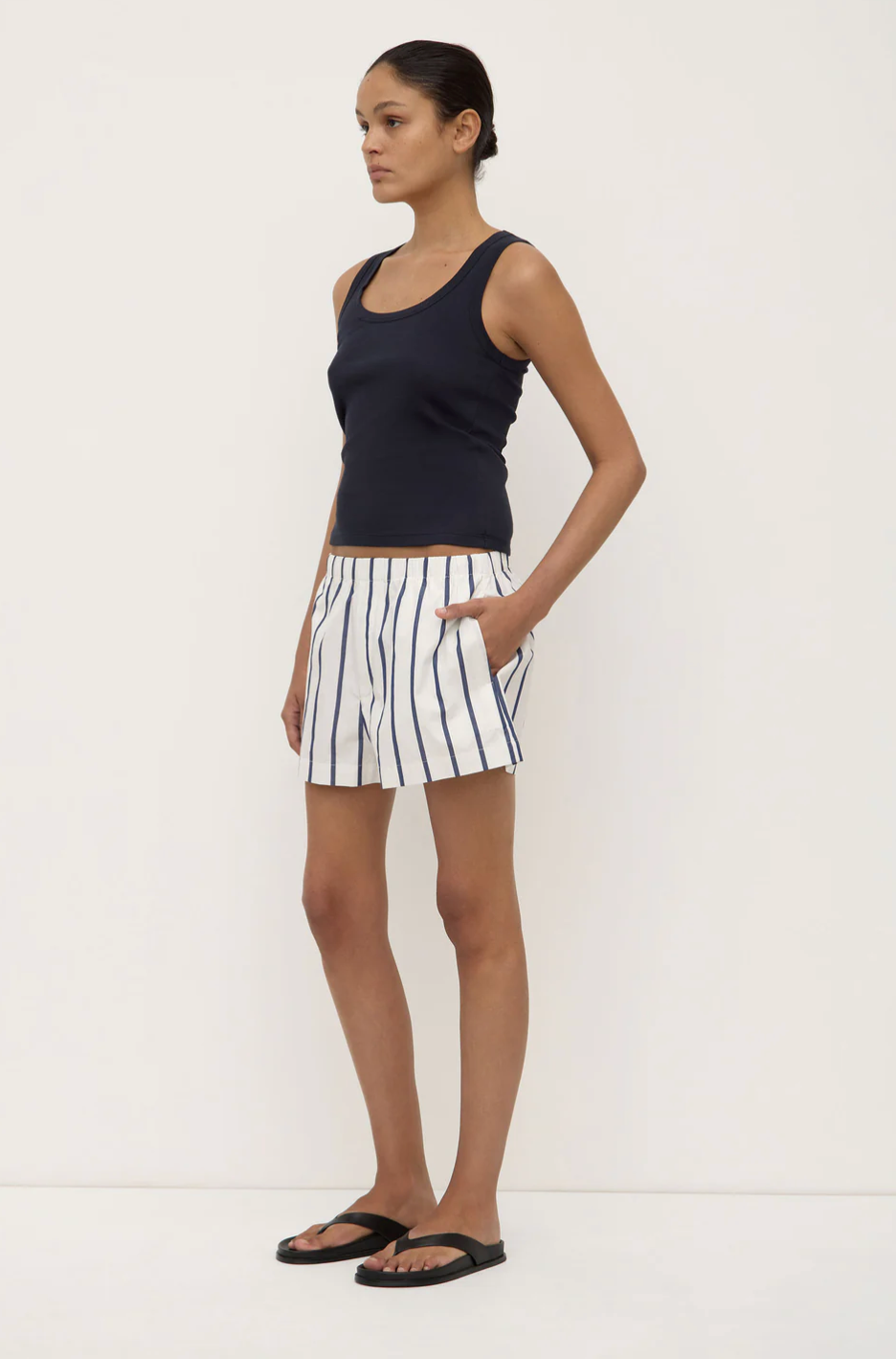 Assembly Label Nara Stripe Short