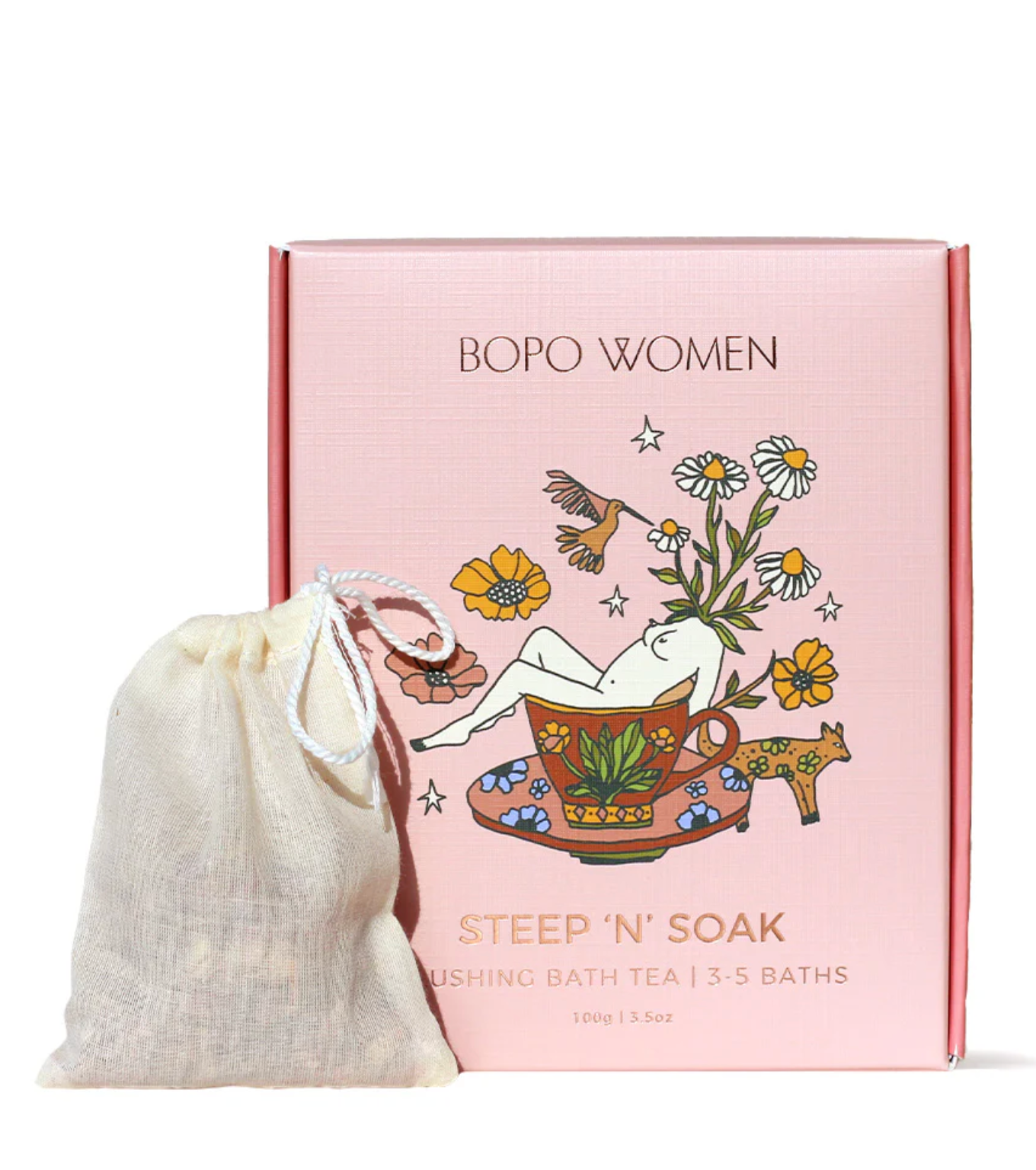Bopo Women Blushing Bath Tea