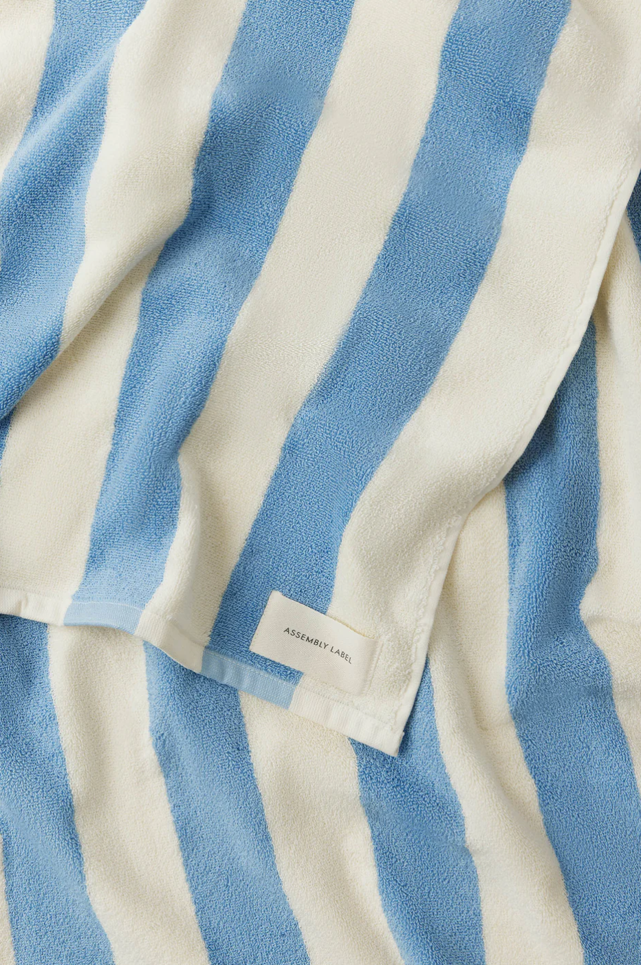 Assembly Label Signature Stripe Beach Towel