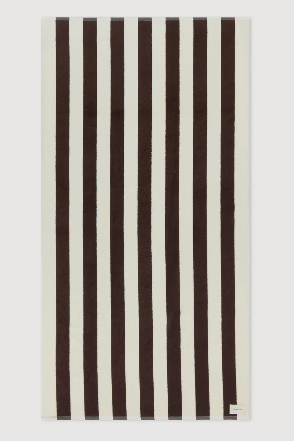 Assembly Label Signature Stripe Beach Towel