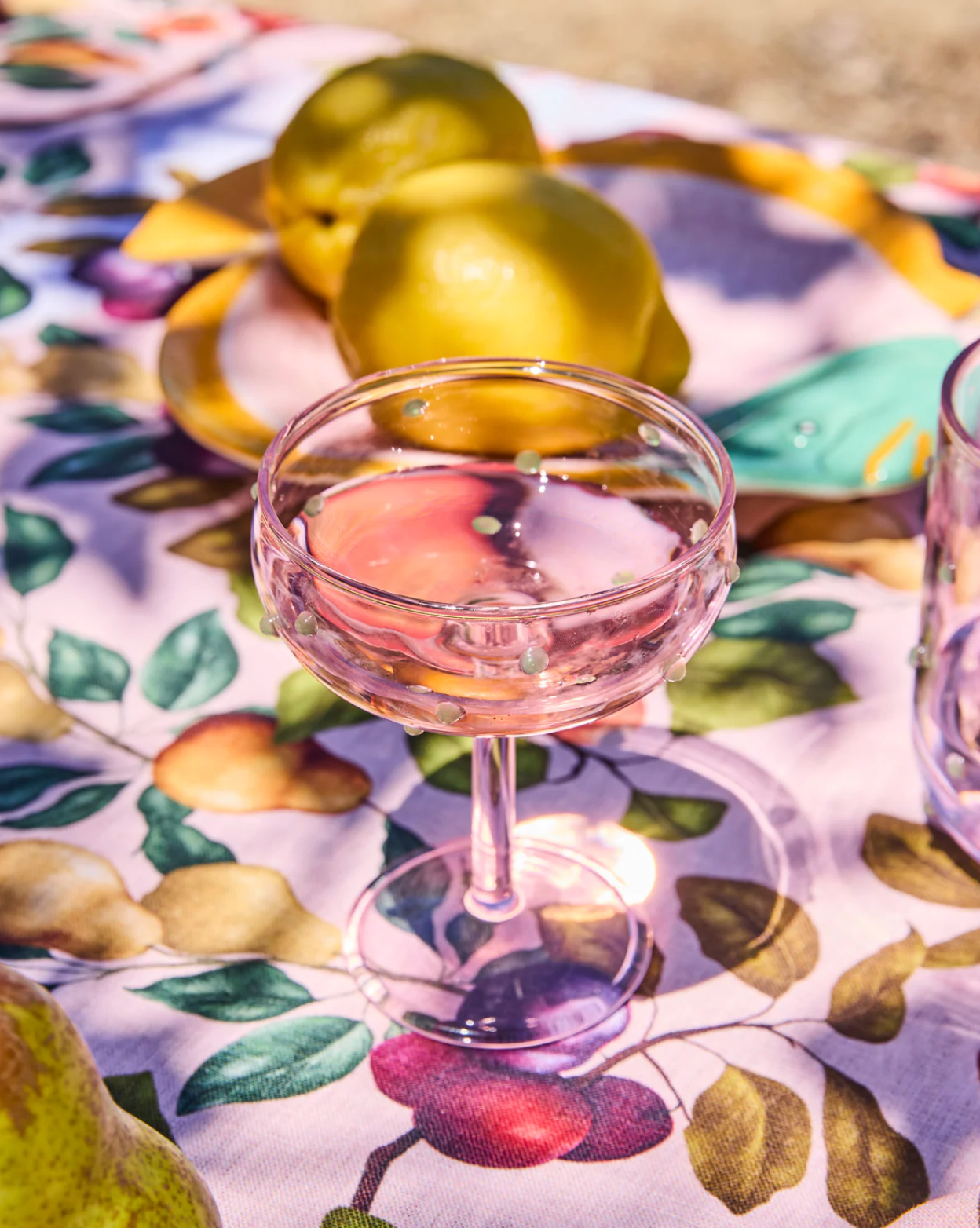 Kip & Co Mint Chip Champagne Glass set 2