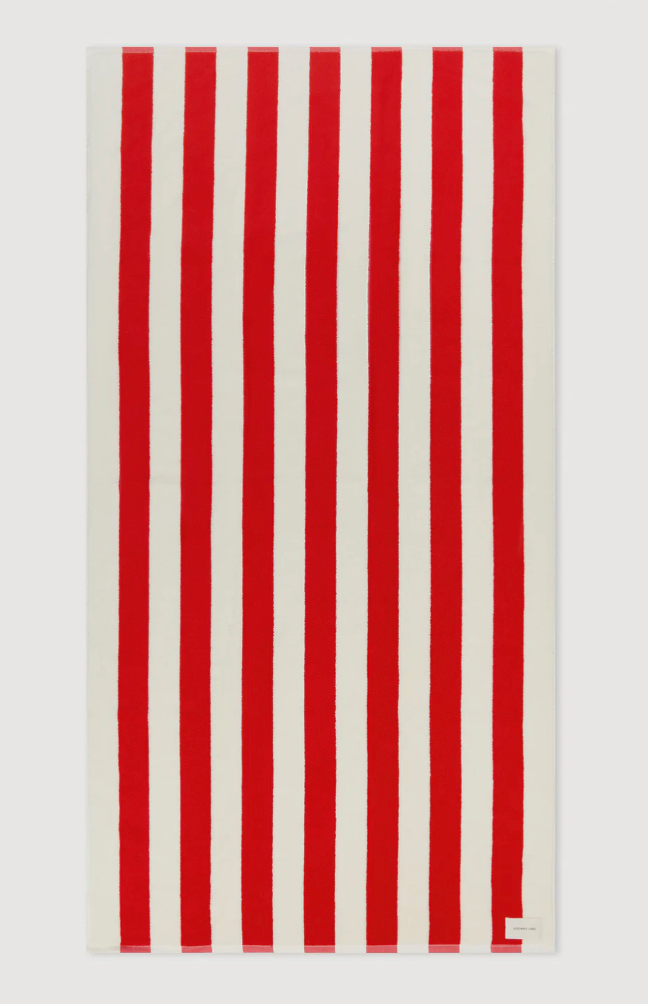 Assembly Label Signature Stripe Beach Towel
