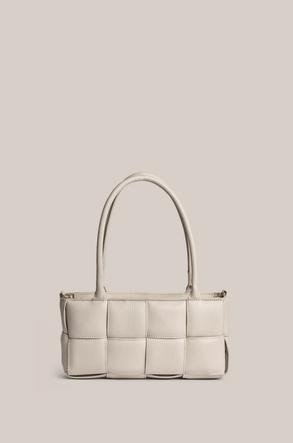 Vestirsi Margot Ivory Woven Baguette