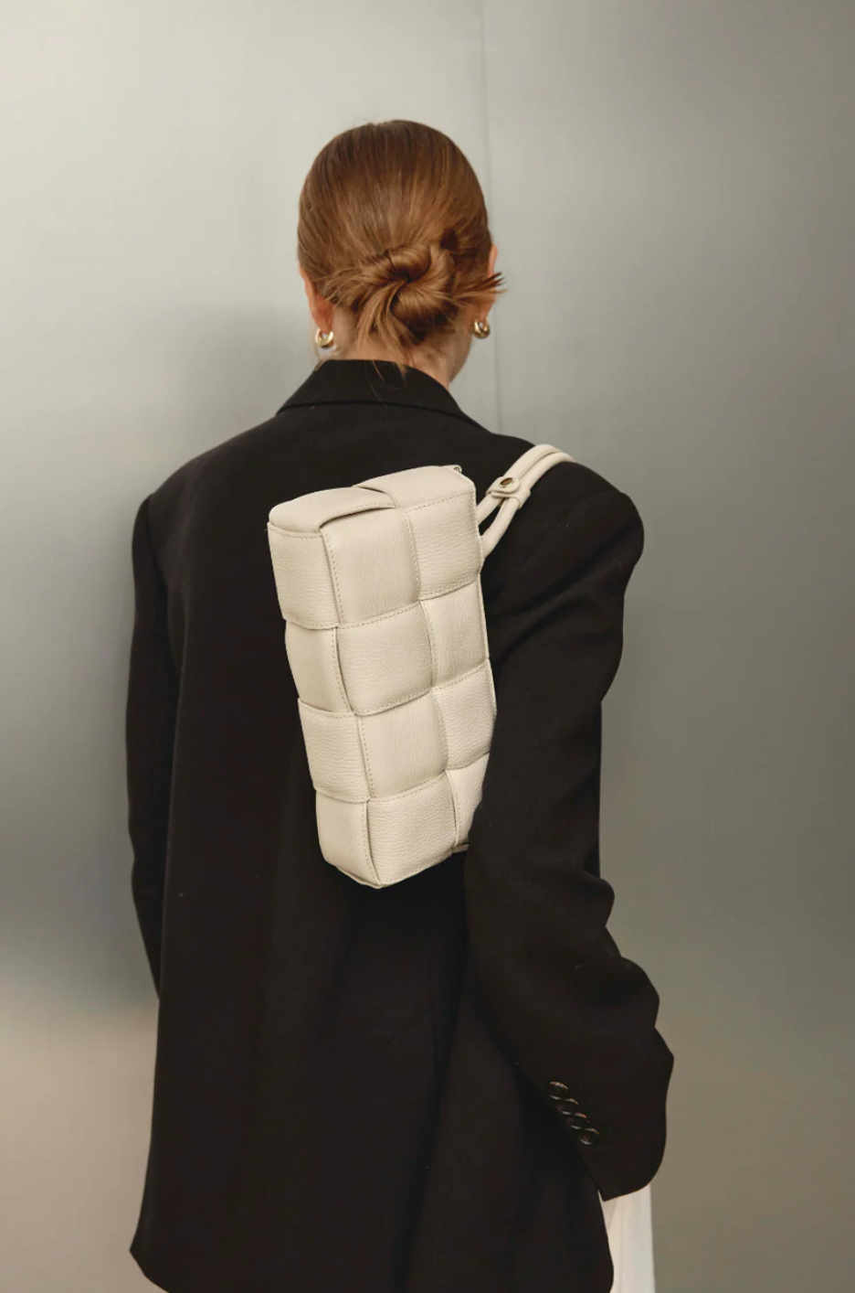 Vestirsi Margot Ivory Woven Baguette