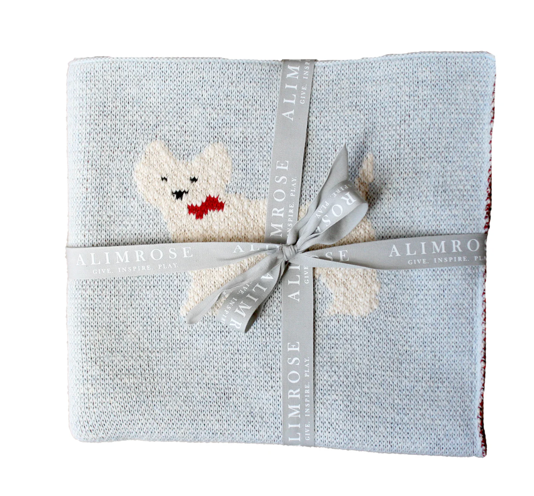 Alimrose Westie Puppy Baby Blanket