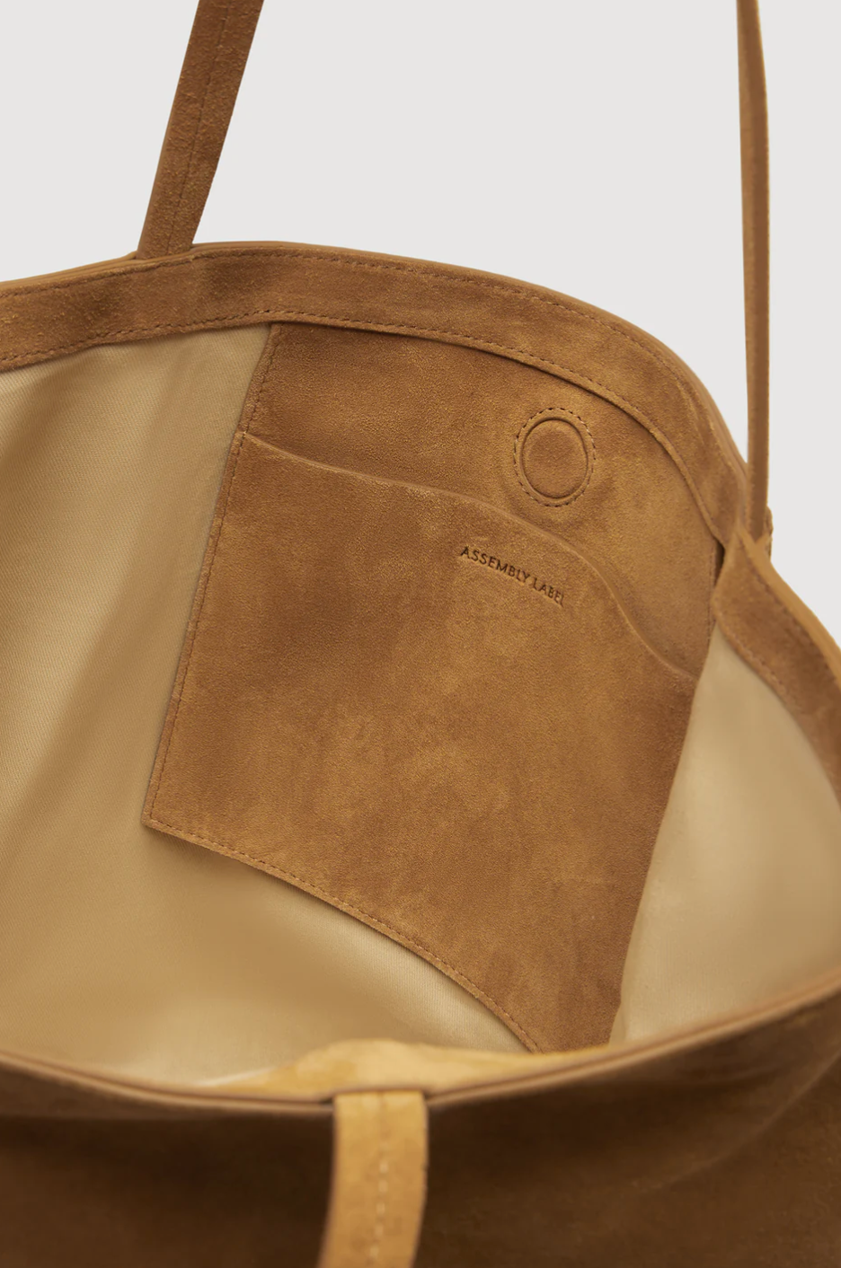 Assembly Label Paige Suede Tote