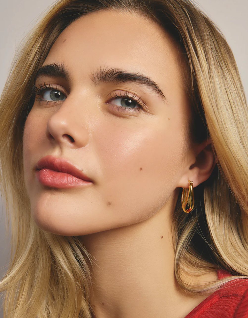 Jolie & Deen Sasha Hoops Gold