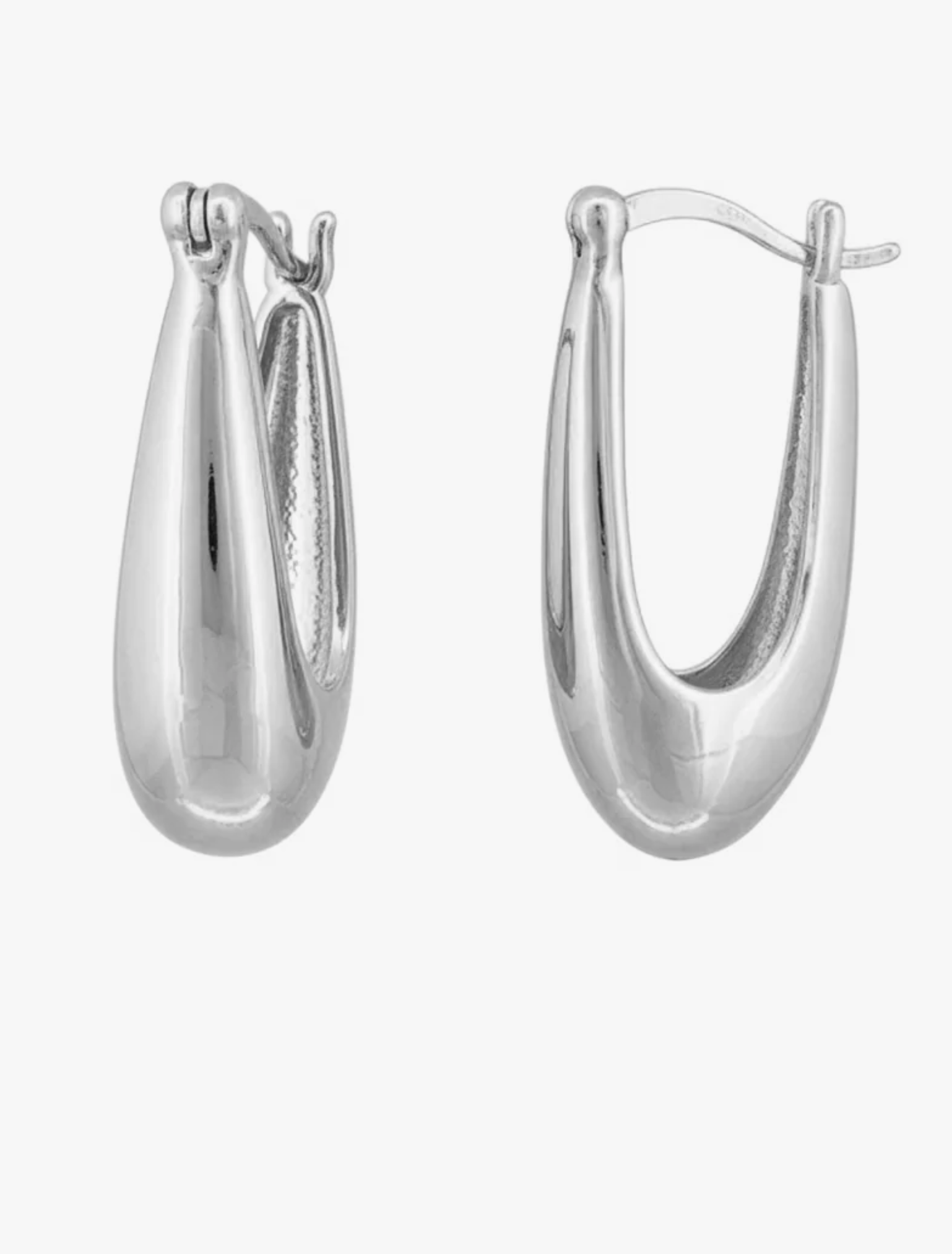 Jolie & Deen Sasha Hoops Silver