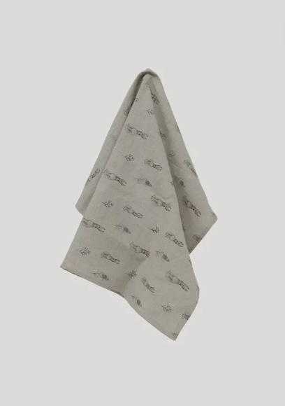 Harold Petite Linen Tea Towel