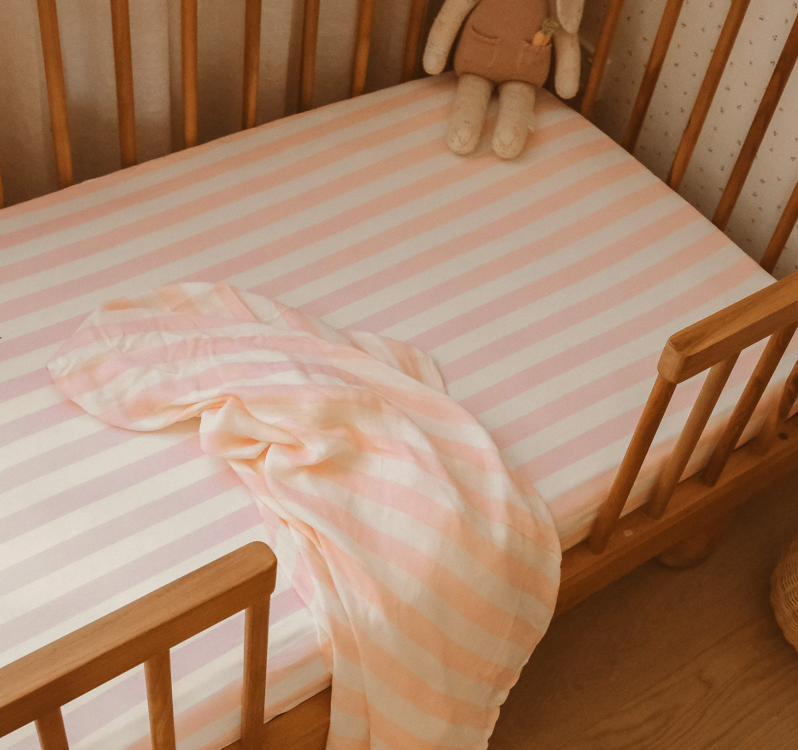 Fox & Fallow Organic Fitted Cot Sheet