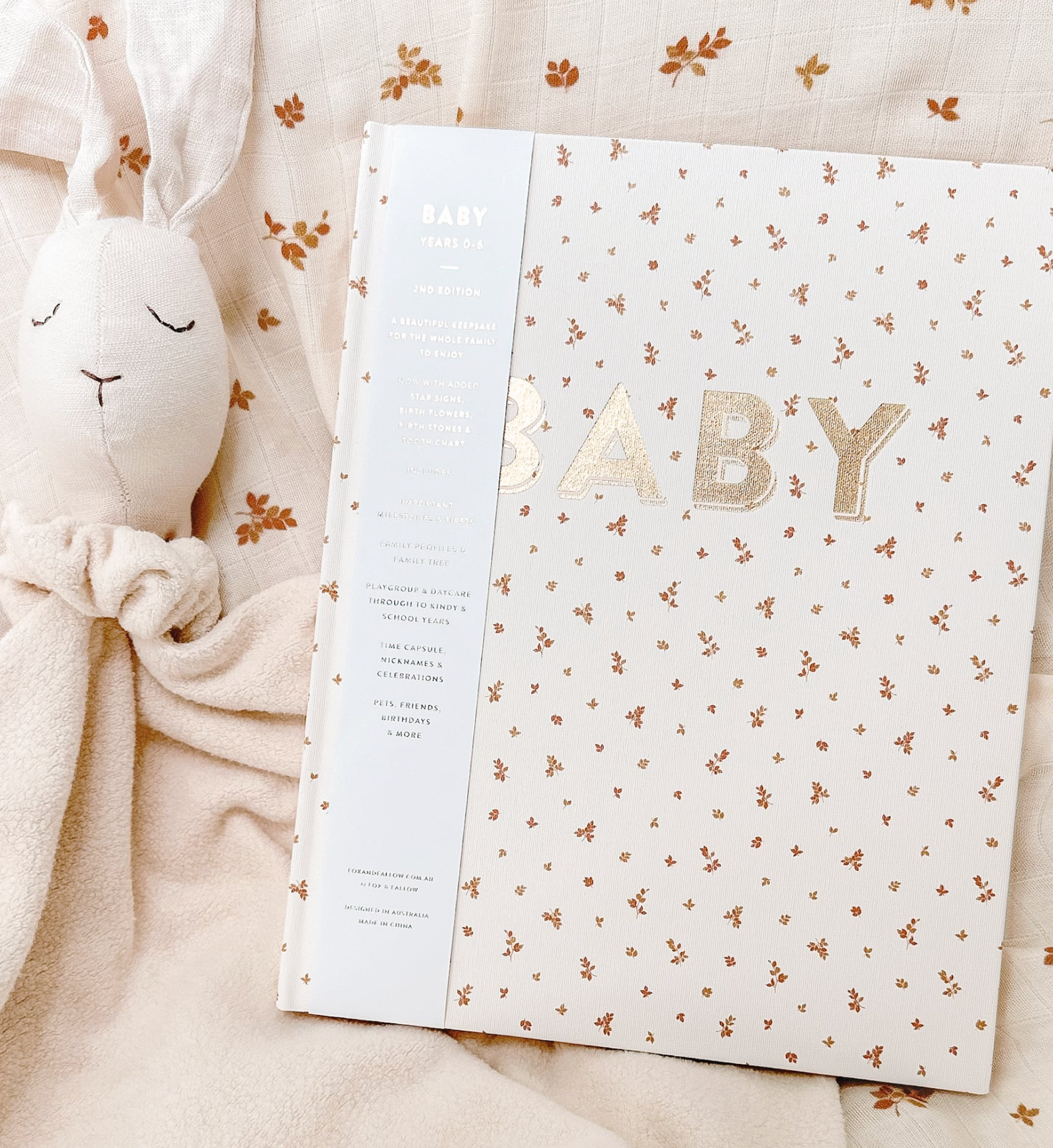 Fox & Fallow Baby Book Broderie