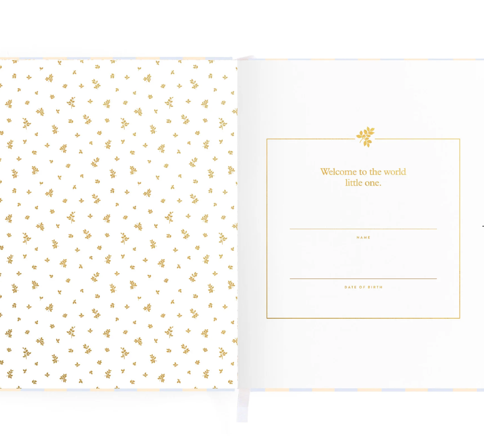 Fox & Fallow Baby Book Cloud Stripe