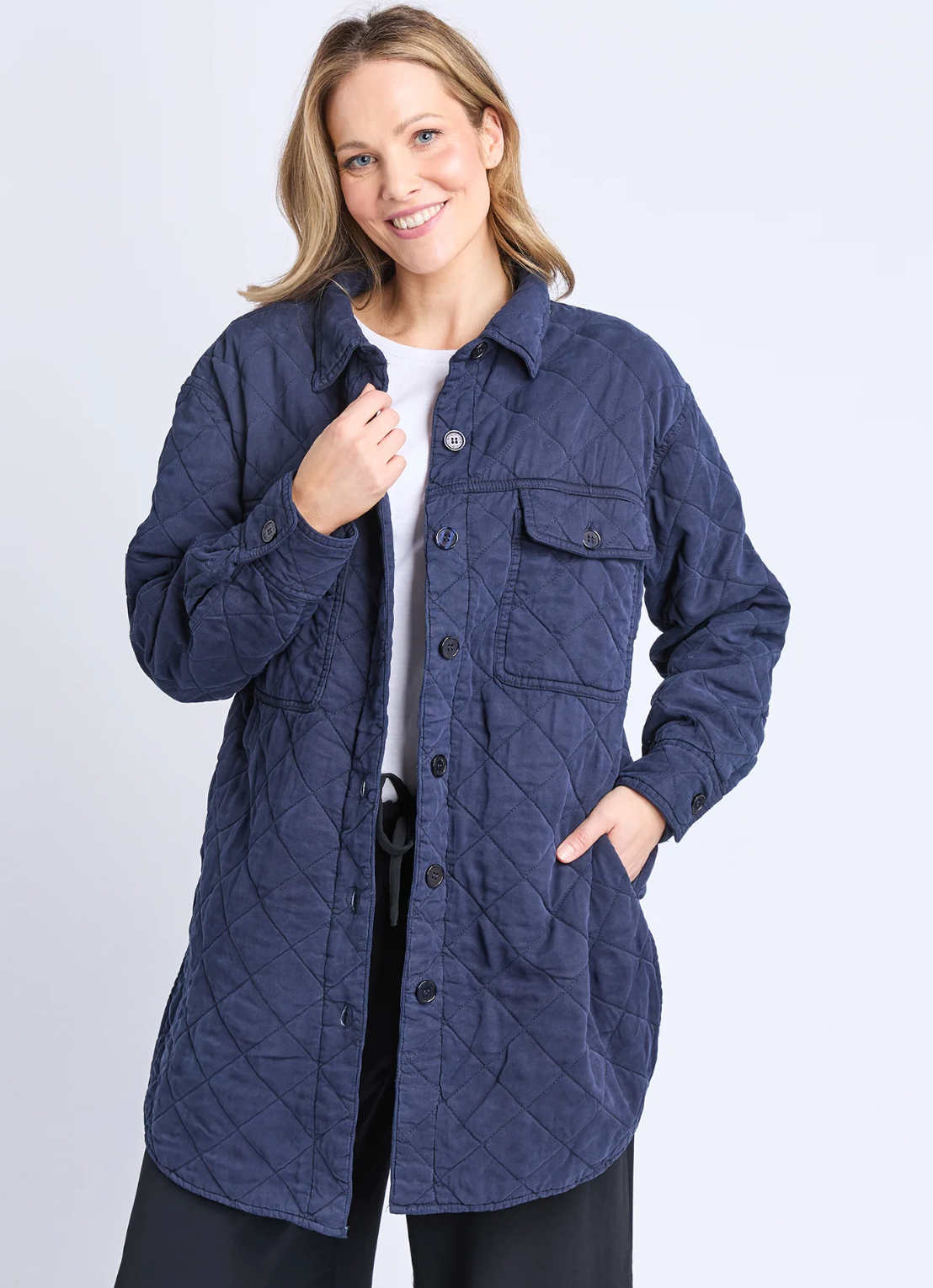 Elm Lifestyle Quilted Shacket